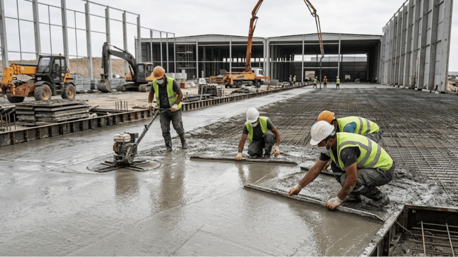 Kağıthane Saha Beton Uygulama